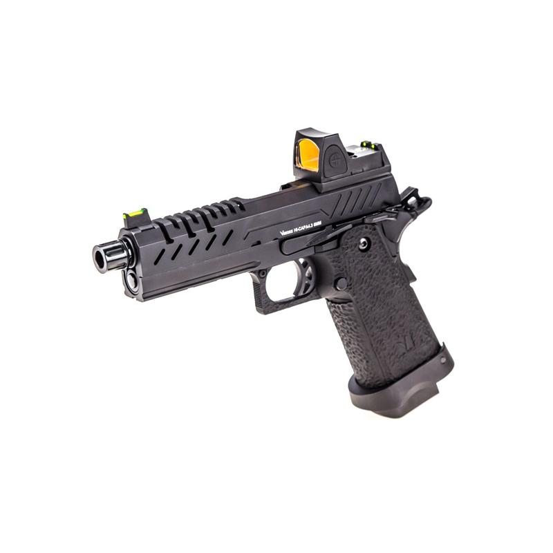 Pistola HI-CAPA 4.3 + Red Dot BDS - GBB - Negro - Vorsk - Rebel Replicas
