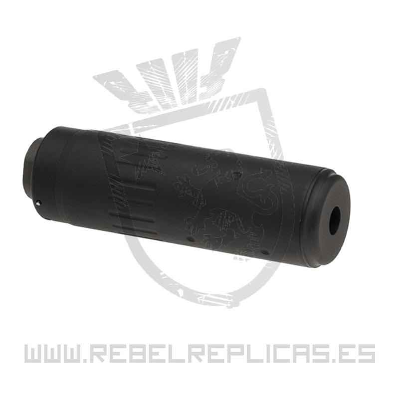 Silenciador AAC 125mm - 14mm - CCW - Negro - Big Dragon - Rebel Replicas