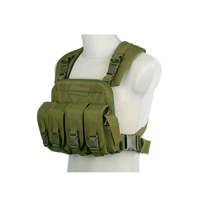 comerciante Barón semilla Sale of Commander Chest Rig Tactical Vest - OD - Rebel Replicas