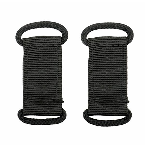 2 belt loops for MOLLE pouches - Black - Rebel Replicas