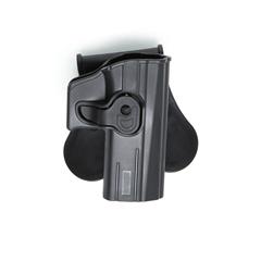 Polymer holster for CZ P-09 and CZ P-07 - Black - ASG - Rebel Replicas