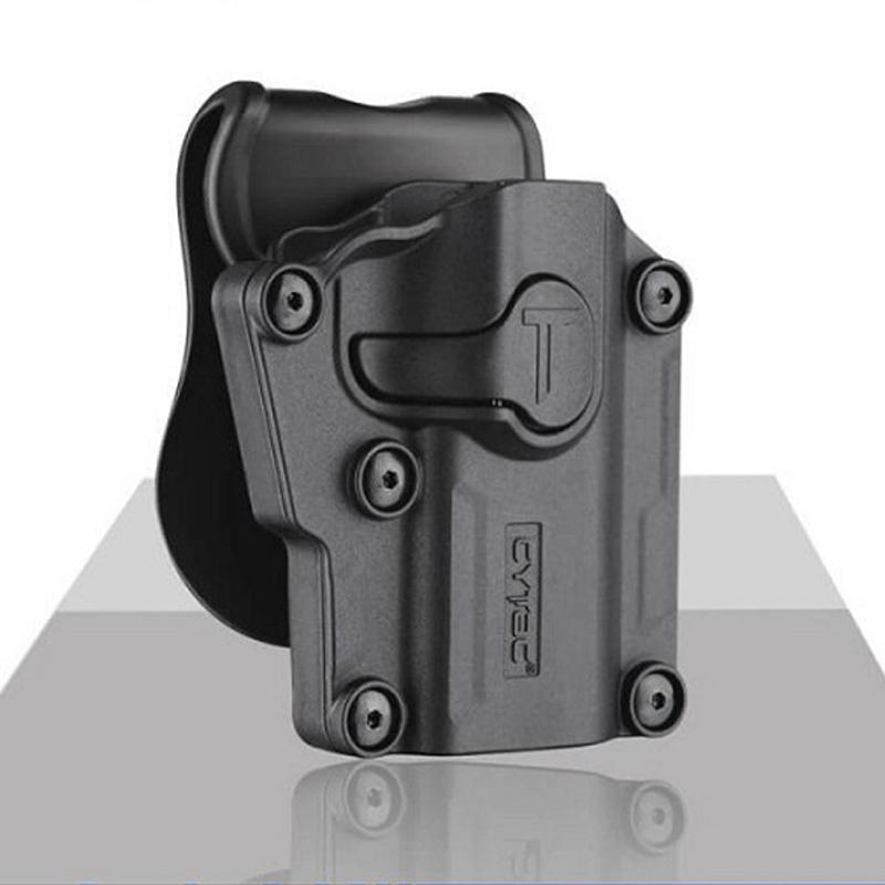 D10 rigid universal holster - Black - Cytac - Rebel Replicas