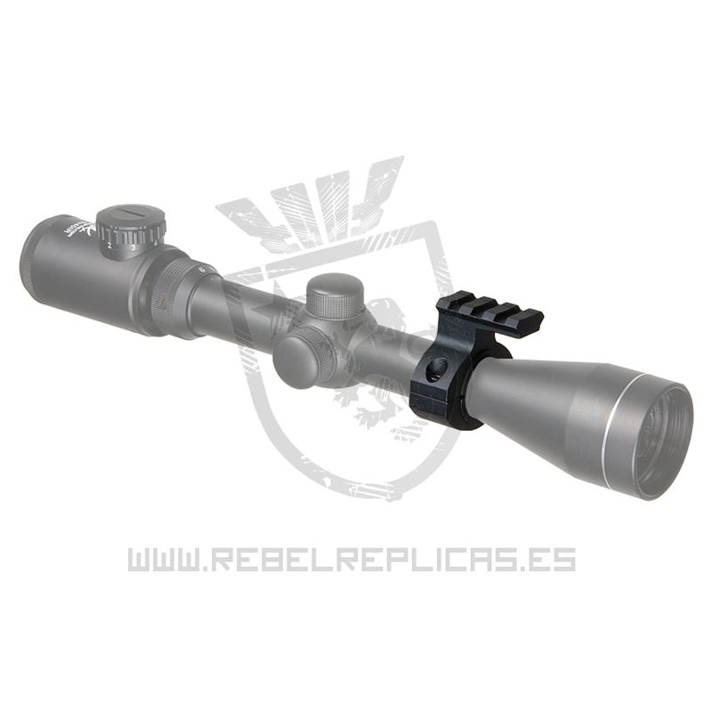 Adaptador de raíl de para mira, 25,4mm - Rebel Replicas