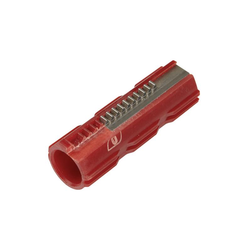 Pistón de policarbonato rojo ULTIMATE - M190, half teeth - Rebel Replicas