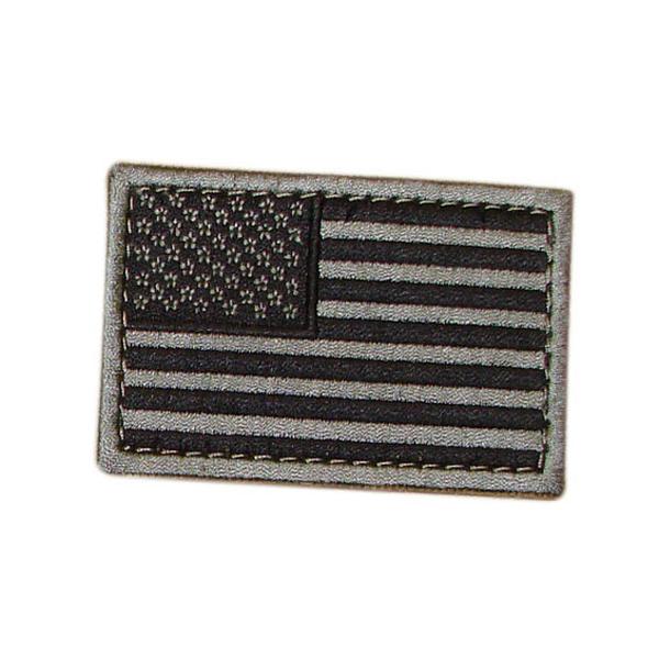 USA flag velcro patch - Shadow/Storm - Rebel Replicas