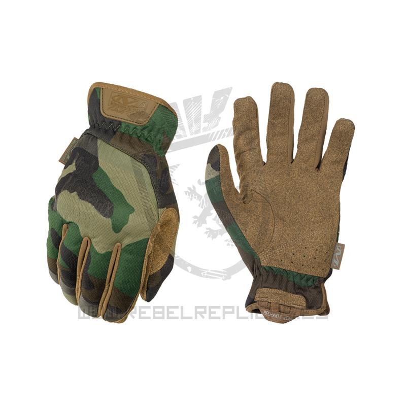 Fast Fit Gen II gloves - Woodland - Size L - Mechanix - Rebel Replicas
