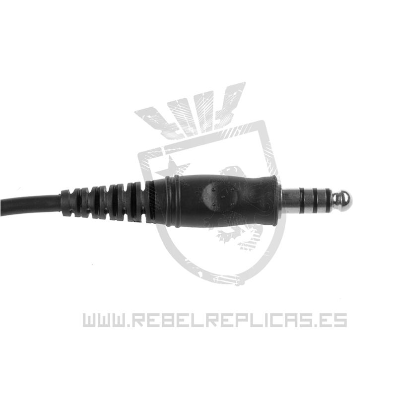 Cable con conector Kenwood para Z4 PTT - Rebel Replicas
