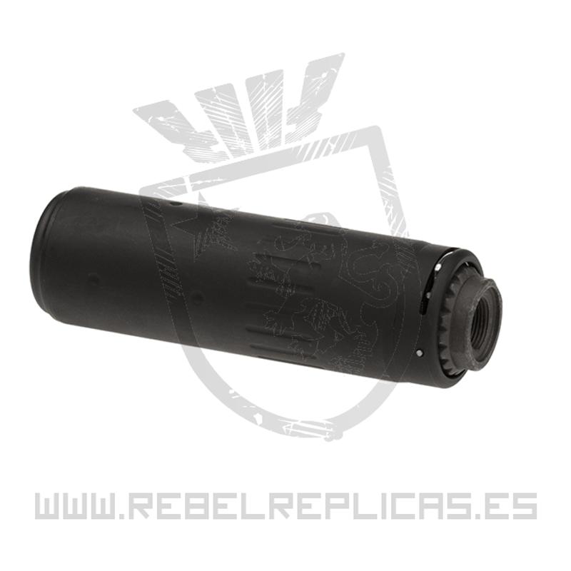 AAC silencer 125mm - 14mm - CCW - Black - Big Dragon - Rebel Replicas
