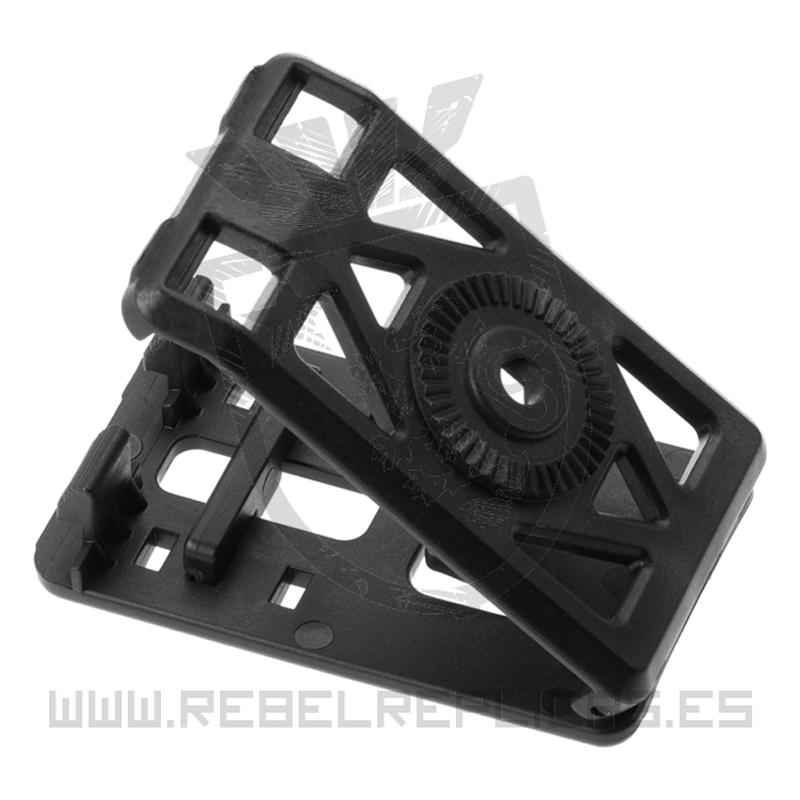 Clip adaptador para cinturón - Negro - Amomax - Rebel Replicas